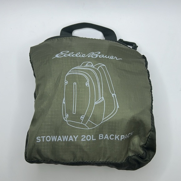 Eddie bauer stowaway bag 20L backback camo green - Picture 2 of 8